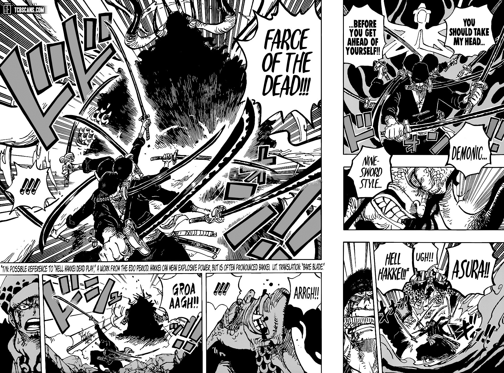 One Piece Chapter 1044: Zoro might reincarnate as Ashura while