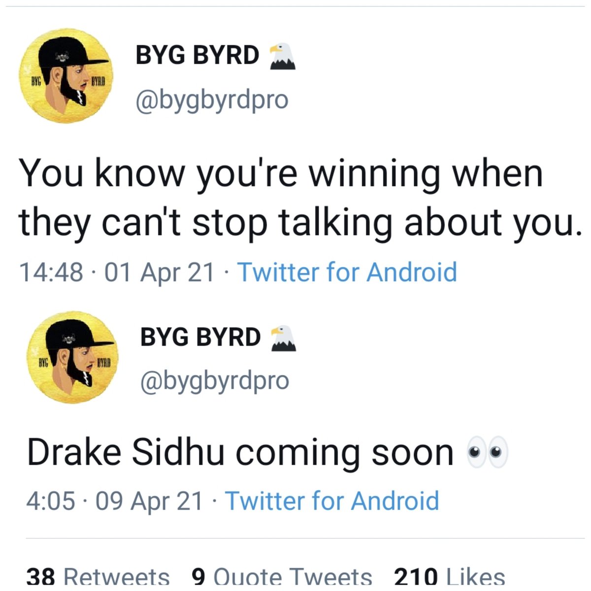 gurjeezyy's tweet photo. @bygbyrdpro sick beats but talks alot of shit at times lol https://t.co/Hkw9CgBB4f