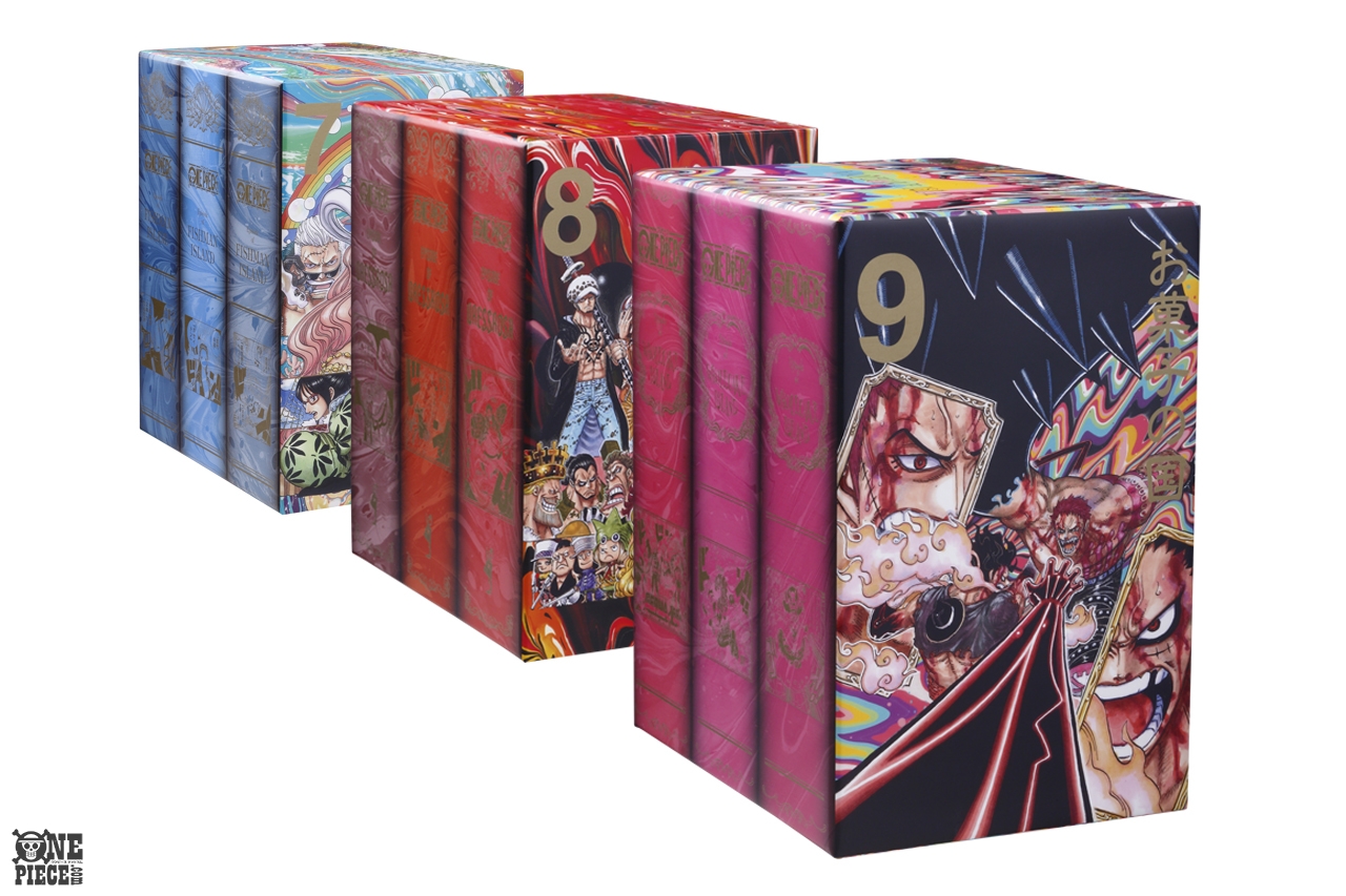 One Piece Com ワンピース 04 03 04 09のニュースランキング 第3位 エピソード毎にまとめ買いできる One Piece Boxセット第三部 本日発売 魚人島編 ドレスローザ編 ホールケーキアイランド編 のセットが登場 世界観たっぷりの豪華