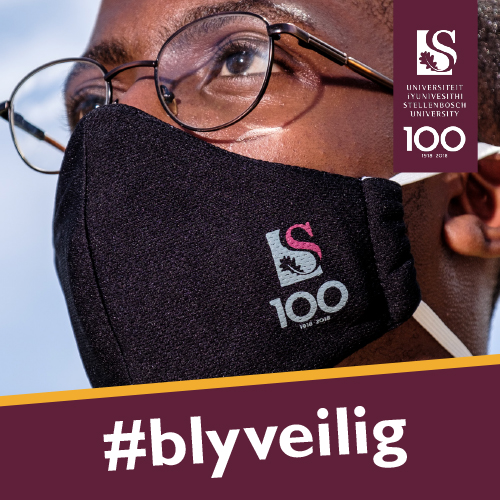 StellenboschUni's tweet photo. You know it by now:
π· #maskup
π #sanitise
π§ββοΈ #avoidcontact π§ββοΈ
Teen diΓ© tyd weet jy dit:
π· #drajoumasker
π #ontsmet
π§ββοΈ #vermykontak π§ββοΈ https://t.co/A6UOCCycI8