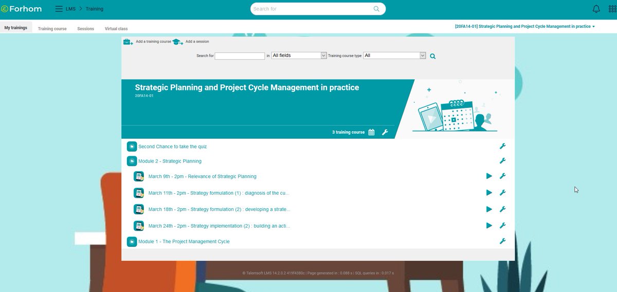 [#distanciel] Depuis janvier 2021, #classes #virtuelles et #DigitalLearning  rythment le programme de renforcement des capacités du Ministère de l'Agriculture au #Rwanda sur la plateforme #eLearning de l'<a href="/institut_forhom/">Egis Forhom</a> 
Lire + sur  bit.ly/3fWDGWw