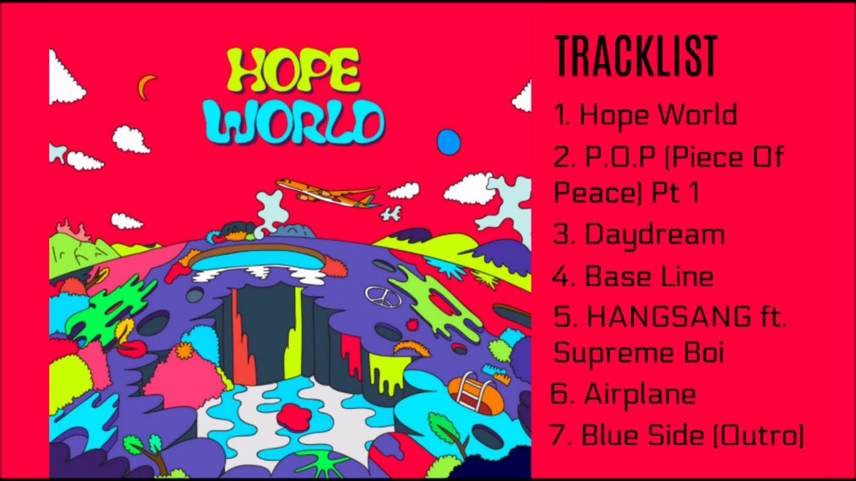 If every track from hopeworld by  #JHOPE had an instagram feed : a thread !