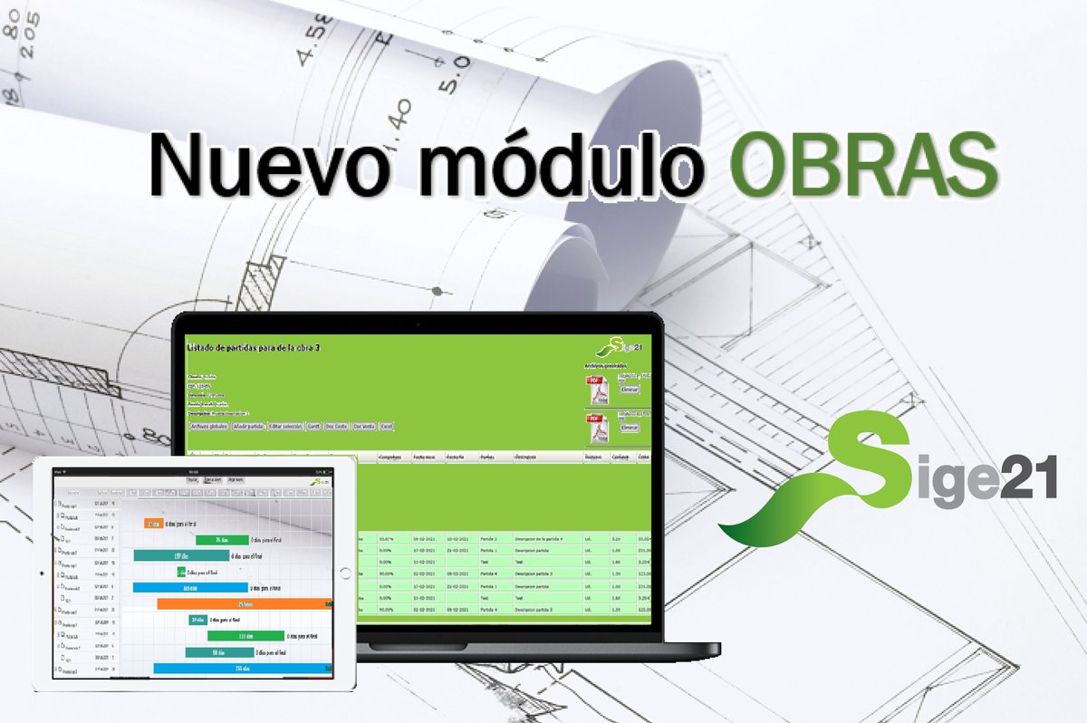 En Sige21 damos un paso más en la ayuda a los gestores y en este primer trimestre añadimos un nuevo módulo a nuestras soluciones para gestión de mantenimiento. sige21.com/nuevo-modulo-d… #gestiondeactivos #obras #mantenimientos #softwaredegestindeproyectos