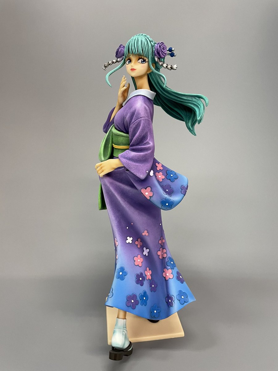 ゼロワン ワンピース ワノ国 光月日和 フィギュア リペイント ワンピース ワンピースフィギュア ワンピースリペイント ワノ国 光月 光月日和 日和