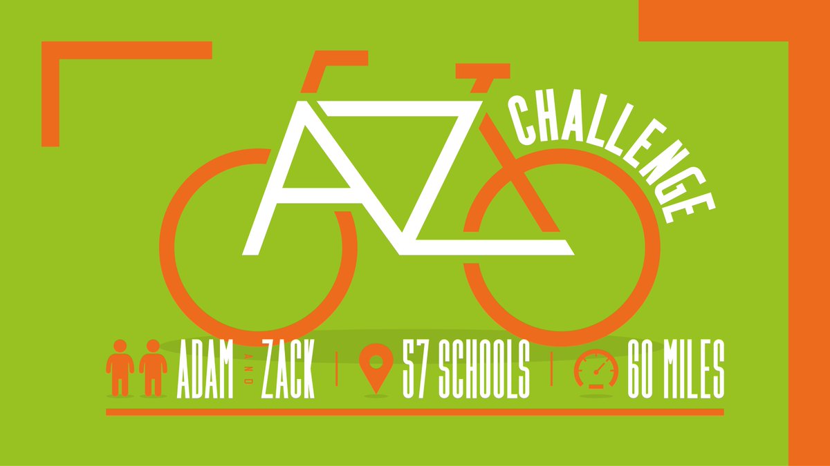 DCCTOfficial's tweet photo. Two staff members are fundraising a little differently..

𝗔dam and 𝗭ack are taking on the 𝗔 to 𝗭 Challenge: cycling between every @DCCTSuperSchool on 23rd April! 🚲

From @AlvastonInfants to @ZaytounaS ✅

Support their efforts! 🔗➡️ https://t.co/lnqn5tcOyk

#ActiveInApril https://t.co/SmHInM1XEb