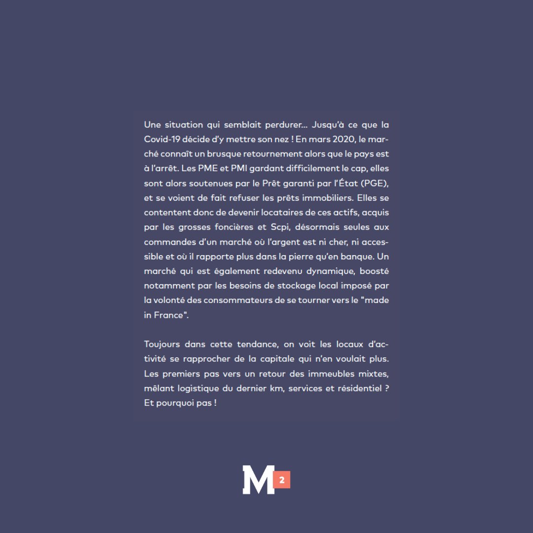 <a href="/SCAMACIMMO/">SCAMAC-IMMO</a> dans la La Lettre M² 👏
Alexandre Deschler &amp; Laurent POLO prennent la parole dans le mensuel de La Lettre M² et y donnent leur point de vue sur le marché tertiaire.
#immobilier #immobilierdentreprise #immobiliercommercial #business #realestate #investissement #marché
