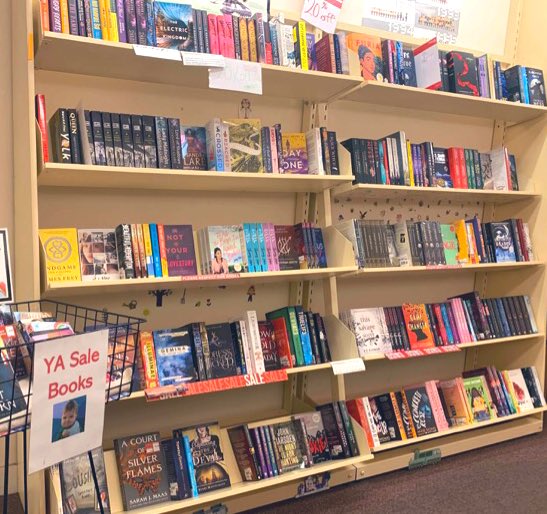 The YA Section may have moved but the SALE is still on🎉 <a href="/DymocksAdelaide/">Dymocks Adelaide</a>