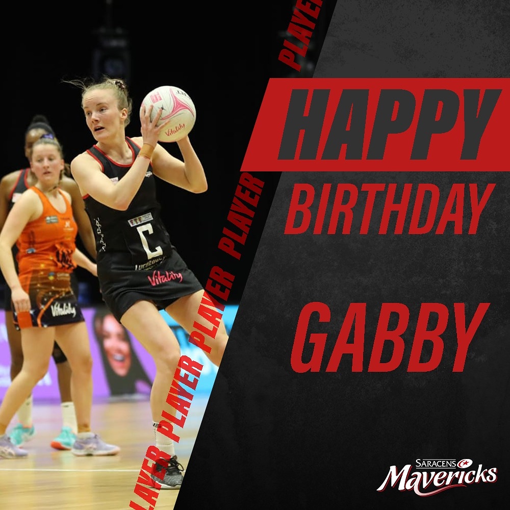 LDNMavericks's tweet image. Happy birthday to our midcourt dynamo @GabsLMarshall 

We hope you have a brilliant day and get all you wish for 

#BeAMaverick❤🖤