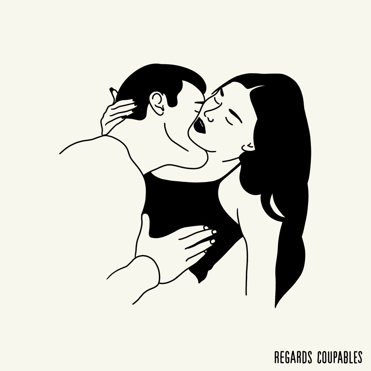 Now move up. Don’t focus just only on her nipples• Gently push her brezz together and kiss the center of her chest, along her breastbone. At the same time, softly squeeze her breasts to help make them more sensitive. KISS HER NECK   &  SQUEEZE THAT BOOBS