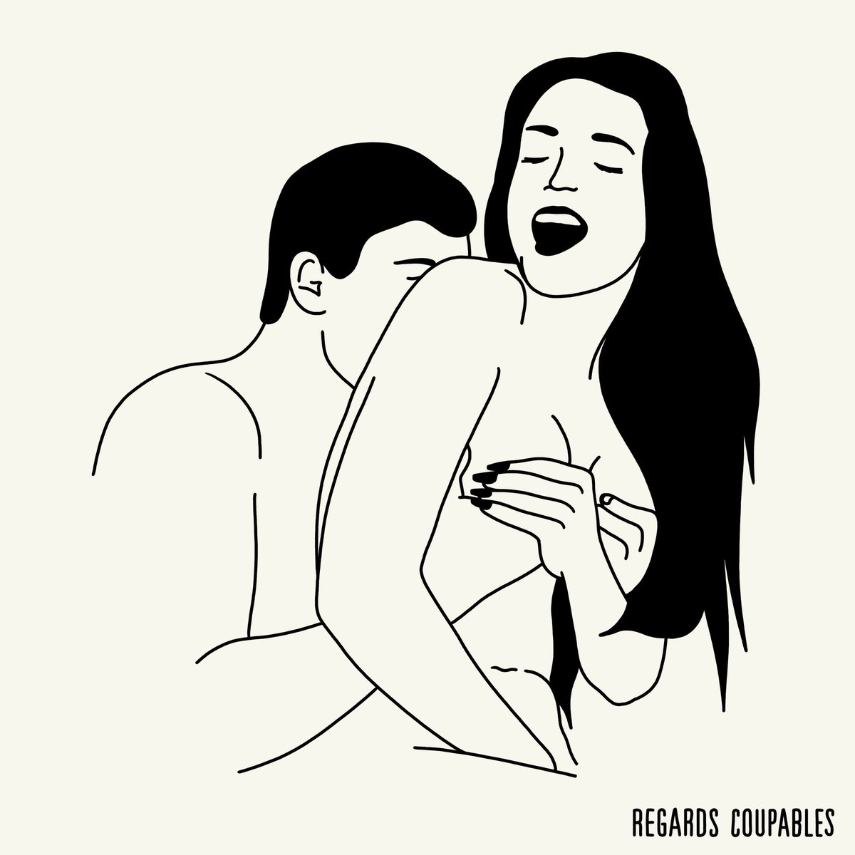 Now move up. Don’t focus just only on her nipples• Gently push her brezz together and kiss the center of her chest, along her breastbone. At the same time, softly squeeze her breasts to help make them more sensitive. KISS HER NECK   &  SQUEEZE THAT BOOBS