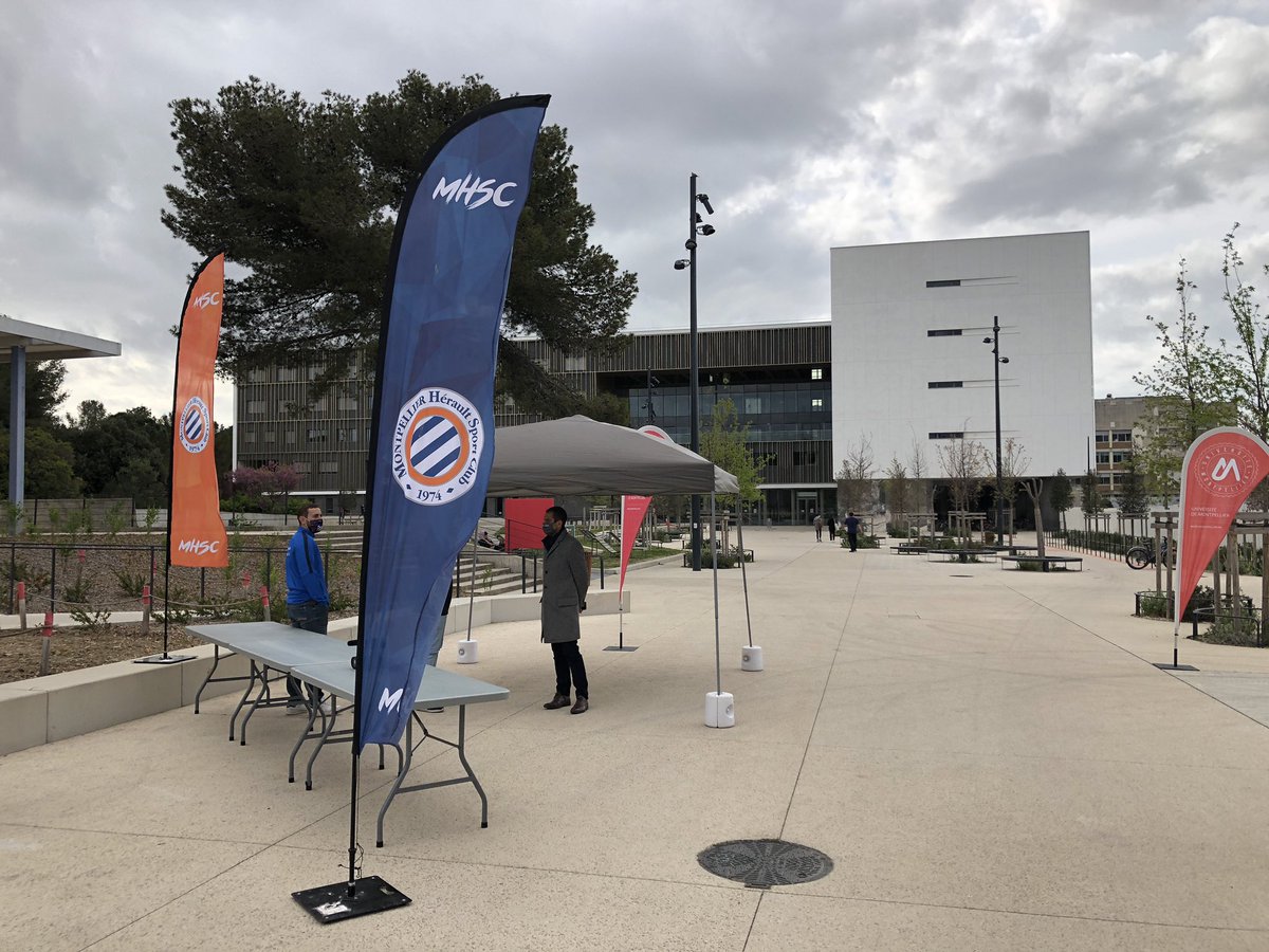 MontpellierHSC's tweet photo. 🤝 Nous vous attendons au Campus Triolet ! 
🥘 300 repas à distribuer aux étudiants à partir de 11h
🎟 Sur présentation de la carte étudiante 👩‍🎓👨‍🎓 

🧡 #JouonsLaCollectif https://t.co/bXfJaXeJj1