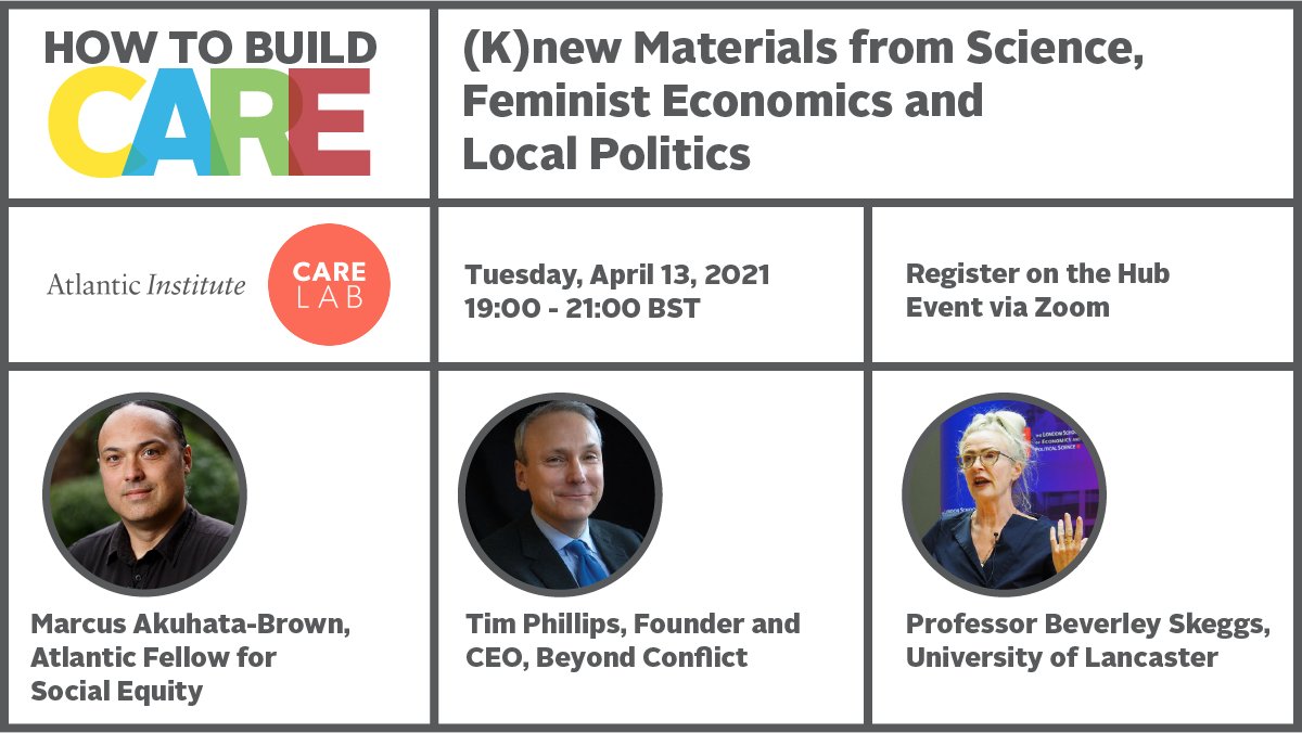Too few of our local, national and global systems are equipped to provide or ensure #care for all people and for the planet.

#AtlanticFellows, join our next webinar that will explore 'How to Build Care', in p/ship with <a href="/_carelab/">Care Lab</a>

Register on the Hub: af-hub.org/networks/event…