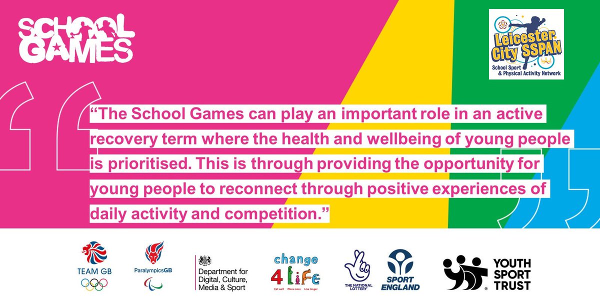 InspireTogeth3r's tweet image. The role the School Games can play in an active recovery term ⬇️ #KeepSafeKeepActive