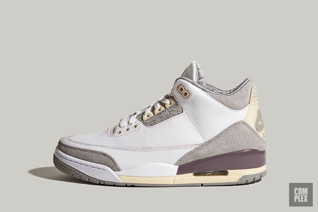 Sneakerologue's tweet photo. Nouvelles images de la @maniere_usa x @Jumpman23 Air Jordan 3 !

Meilleure collab de l’année pour le moment ? 

📸 @ComplexSneakers https://t.co/XWKMauCxI6