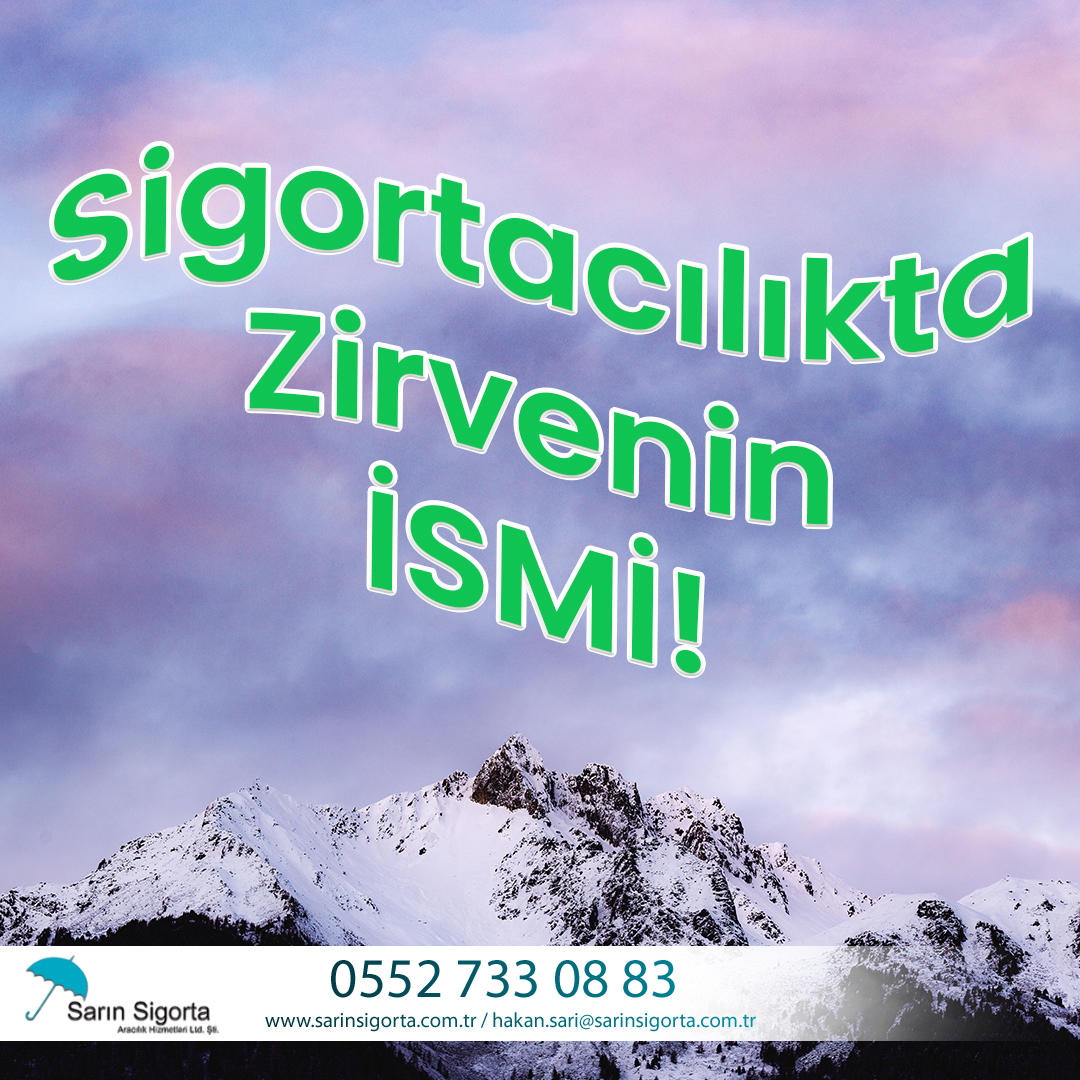 Tecrübemiz, En iyi fiyat garantisi  ve Yılların verdiği güvenle Sizlere Hizmet Vermekten Onur Duyuyoruz..
sarinsigorta.com.tr
.
📱+90 552 733 08 83

#sigortaacentedenalınır #sigortaacenteleri #sarınsigorta #sigortacılıkacentesizolmaz #güvenilirsigorta #güvenilirsigortacılık
