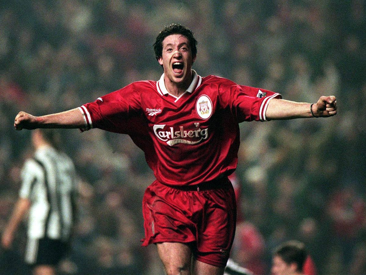 Get in!!! Robbie's just scored. Happy birthday to the man with GOALS in his boots. As natural-a-born-goalscorer as you're ever likely to see. <a href="/Robbie9Fowler/">Robbie Fowler</a> #Goal #goals #Liverpool #Toxteth 👊👊👊