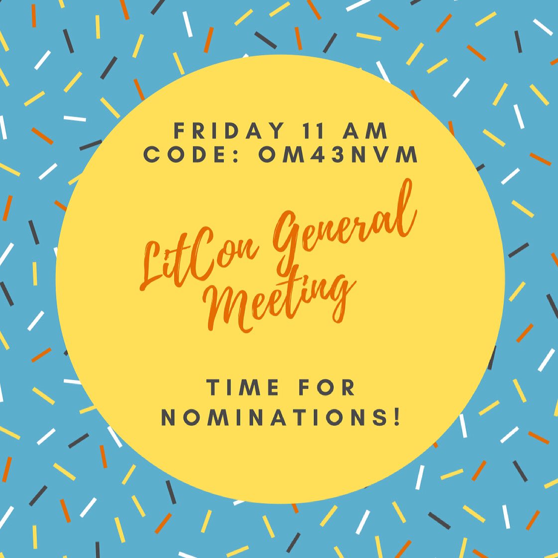 jchsLitCon's tweet image. Want to become an officer or would like to nominate someone that you think would great for an officer? It’s that time of the year where new officers are elected for the upcoming school year. Come to our meeting to learn about the roles of our officers and nominate someone.