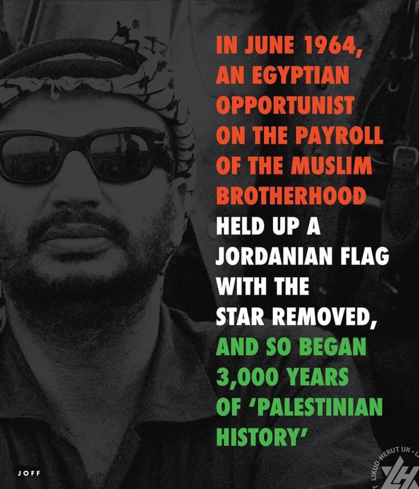 that the Jewish home was destroyed by foreign occupiers including Arabs & Jewish People were exiled for 2,000 yrs & Jews never relinquished their desire to return to our homeland.Until 1964, JEWS WERE PALESTINIANS! The USSR reinvented Egyptian terrorist Yasser Arafat as “leader”