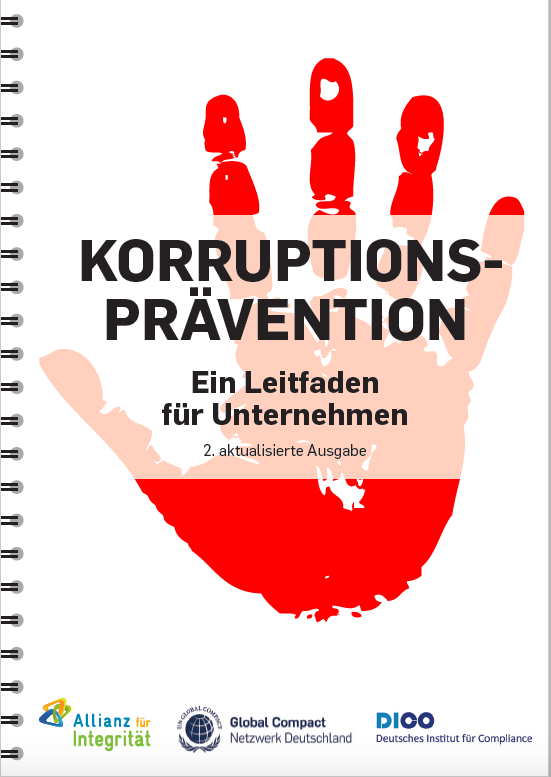 Was können Sie tun, um #Korruption effektiv entgegenzuwirken?
Eine Antwort darauf liefert die 2.  Auflage der Publikation "Korruptionsprävention – Ein Leitfaden für Unternehmen"
Danke an <a href="/afin_giz/">AllianceforIntegrity</a> und <a href="/GlobalCompactDE/">UN Global Compact Network Germany</a> für die Kooperation

dico-ev.de/wp-content/upl…
#United4Integrity