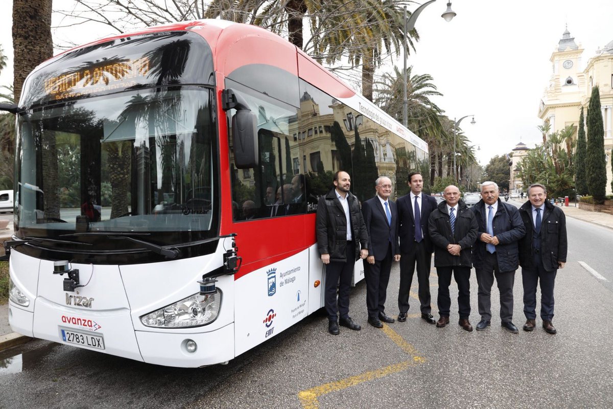 Infodron_'s tweet photo. Automost supera las pruebas del primer autobús urbano autónomo en Málaga https://t.co/EGi7QwGj7J https://t.co/cPYvpOYzHB