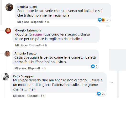 OSNMITALY's tweet photo. Laura Boldrini lancia un messaggio ai suoi fans,sta male, forse cerca il supporto di chi le vuole bene perchè deve affrontare un'operazione seria..I fanS di Salvini e Libero si scatenano con il loro odio seriale. Due li denunceremo noi..#ORABASTA #facciamorete https://t.co/4BMWAZK9Lv