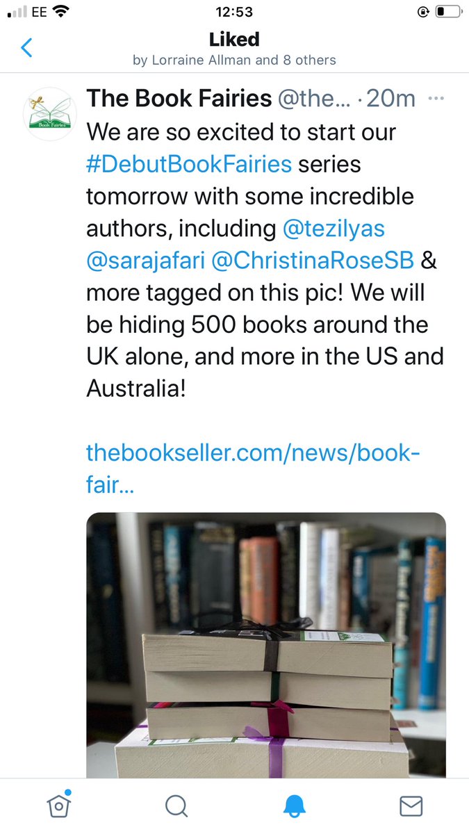 How cool are The Book Fairies leaving 500 debut novels around the UK , US and Oz, for people to find, read and share. The Lake, my debut novel is one of them!#DebutBookFairies