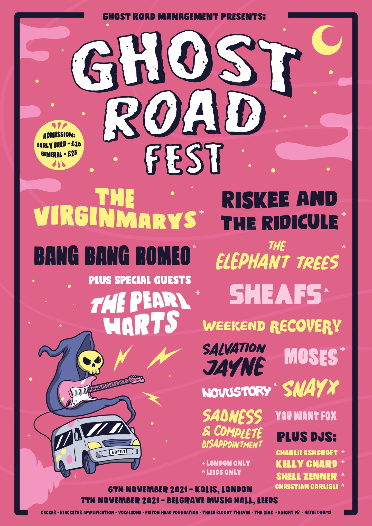 Ghost Road Line-Up News Report