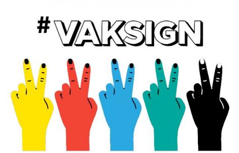 jaidemapharma's tweet photo. Un hashtag pour soutenir la vaccination @LeaderSante - @leQPH_fr https://t.co/b2oKRVCibO #vaksign #pharmacie #vaccin https://t.co/cqBdnFbvNQ