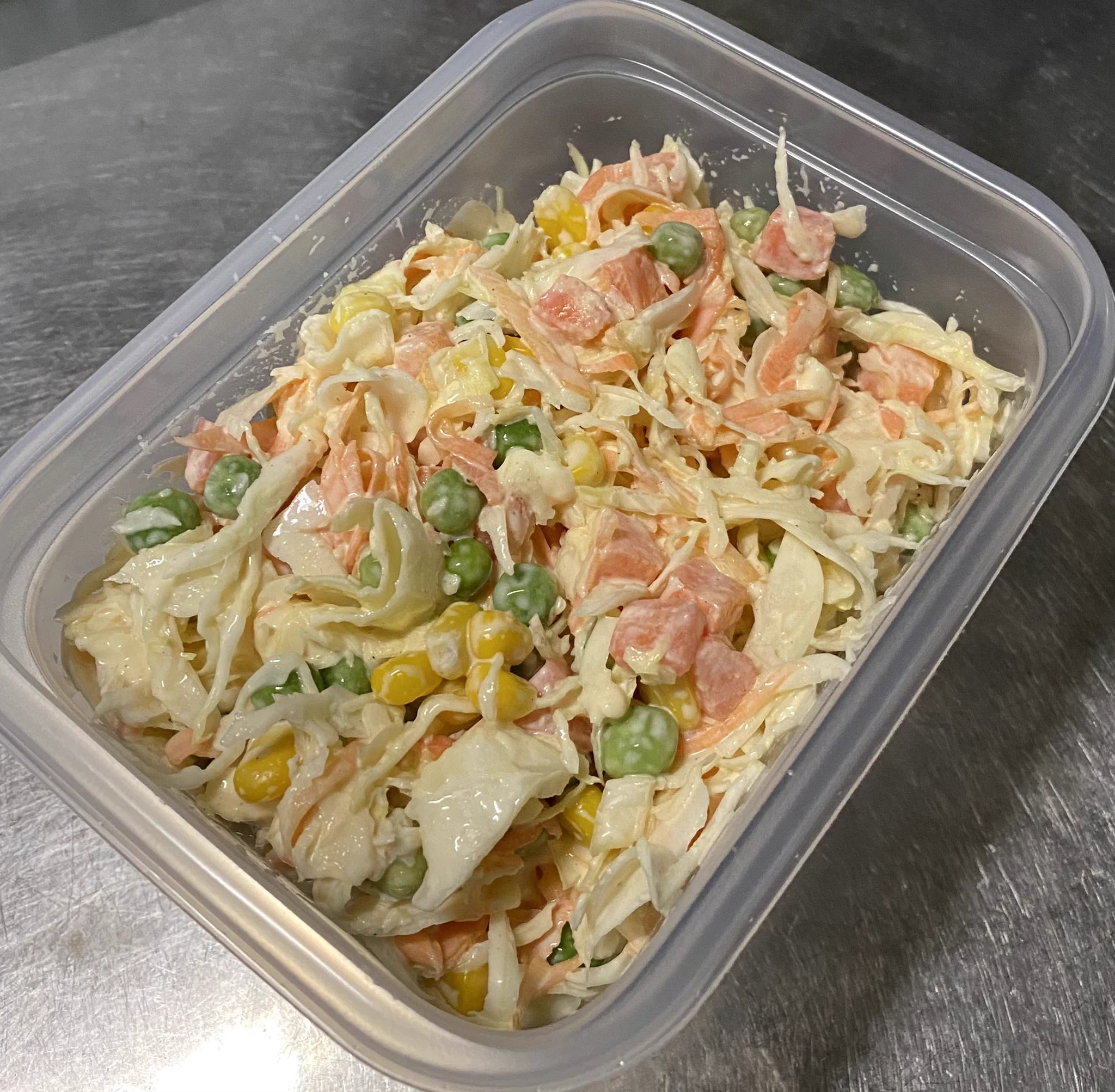 ゆかりさんのレシピでコールスロー作ってみた。これは新たな味の発見✨✨美味しくできたよ✌😆  