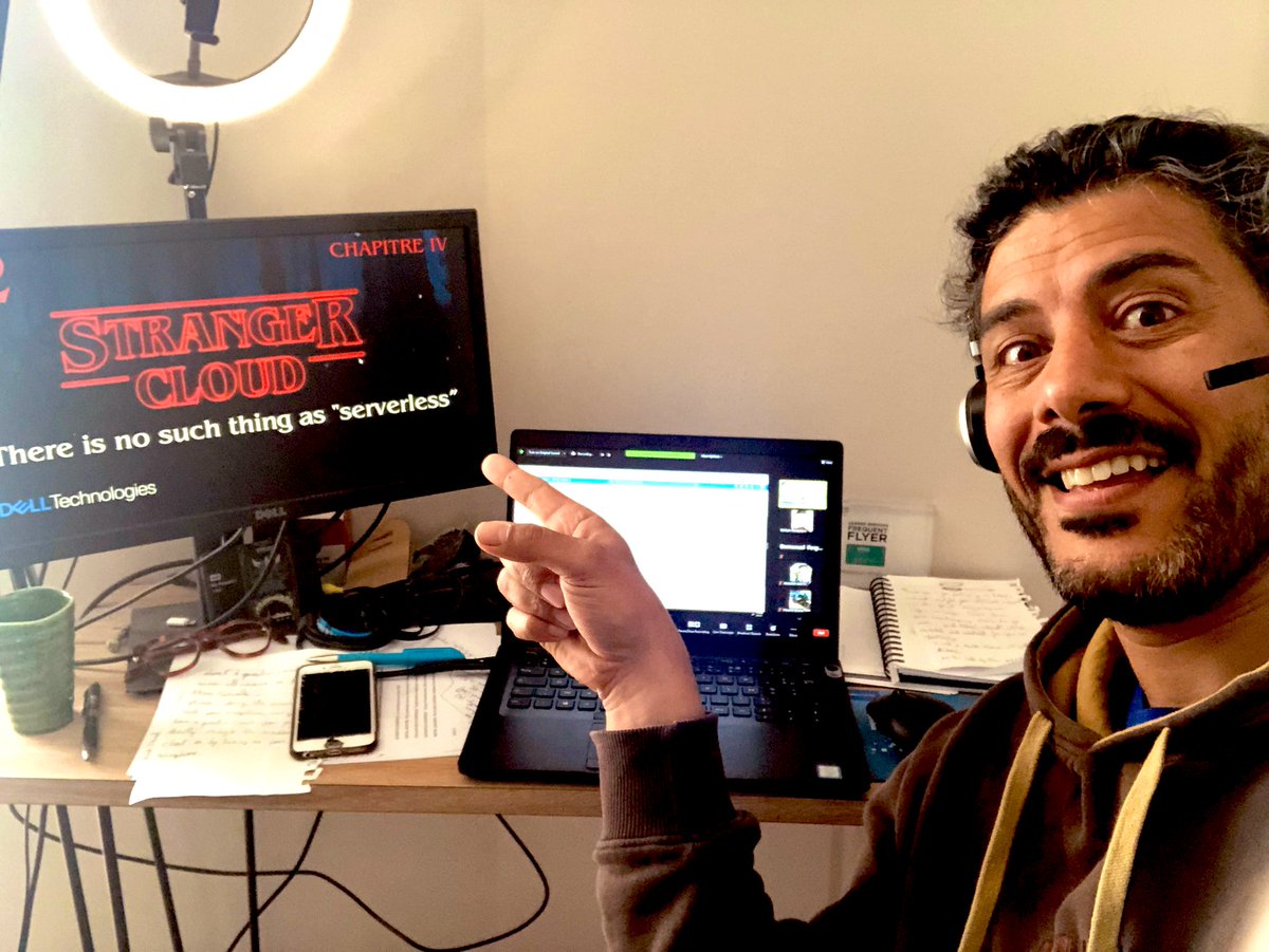 Chapter IV #StrangerCloud S02 with Florian «There is no such thing as #Serverless » #Iwork4Dell Every Friday new episode !!!!! Cc <a href="/DRIDIHakim/">Hakimbo Gaming</a> <a href="/cloud_attitude/">Olivier Deletrez</a> <a href="/ivalet/">Ilann Valet ⚡</a> <a href="/eforgues/">forgues</a> <a href="/Rahm_C/">Rahmani Cherchari</a> <a href="/SteveHx/">SteveHx</a> <a href="/HGilloury/">hervé gilloury</a>