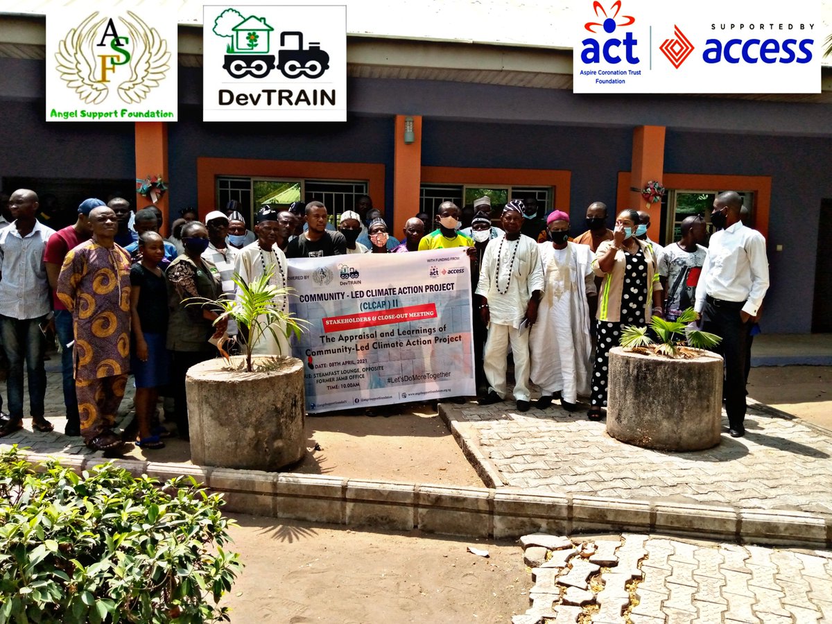 Angelfoundatn's tweet photo. A close out session was held yesterday on CLCAP II with stakeholders, community heads and GTF members to dessiminate learnings from the project
#ACTFoundation
#devtrain
#ASF
#LetsDoMoreTogether https://t.co/EJcrxHkklX