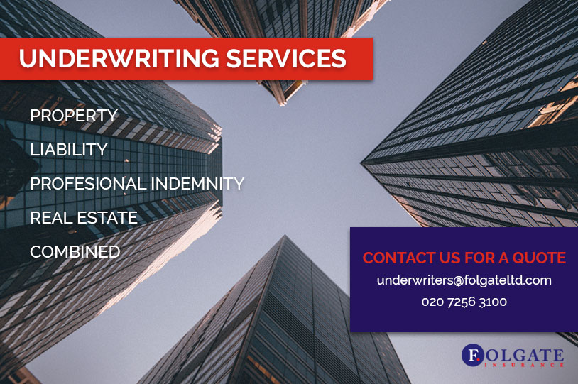 Our highly experienced Underwriters are ready to discuss our products and services with you. Find out more and get a quote by contacting the team at 020 7256 3100 or underwriters@folgateltd.com.
#insurance #underwriting #commerical