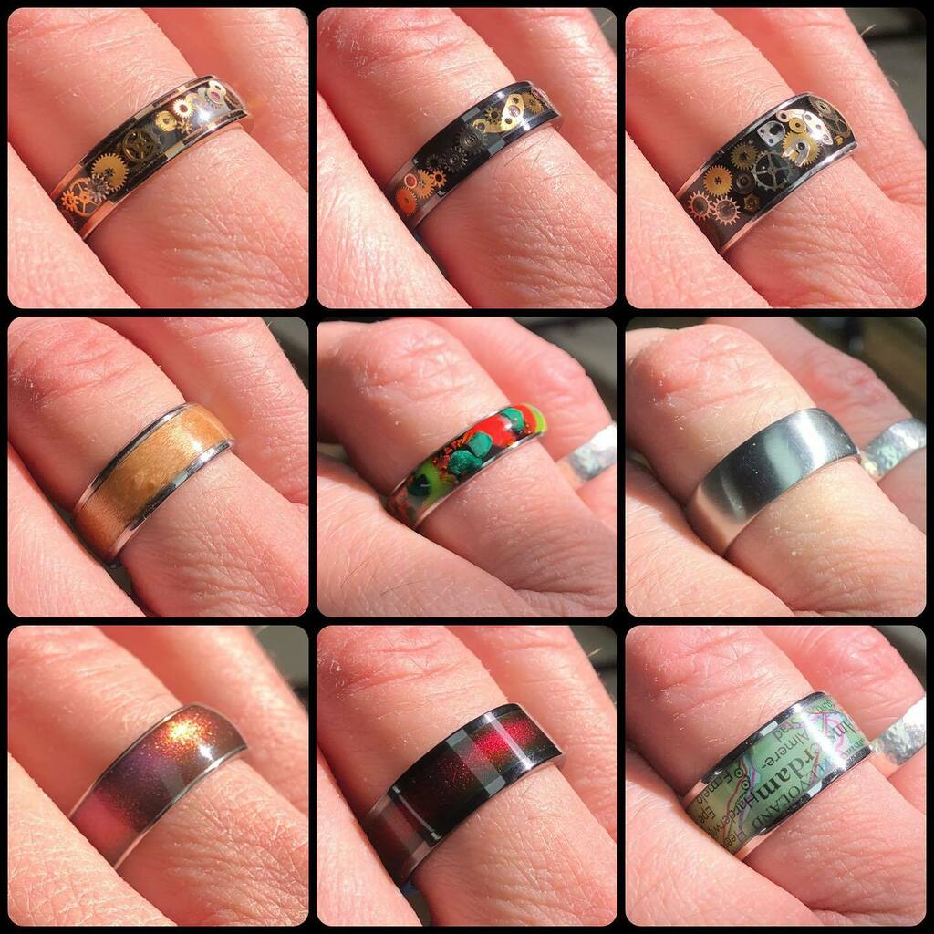 Choices choices. 
Do you regularly swap your rings or always stick to your favourite?
They say, a change is as good as a rest. 
#ringmaker #ring #jewellerymaker #rings #ringmaking #handmade #jewellery #weddingrings #engagementring #choices #choicesstoriesyouplay #choicesgame…