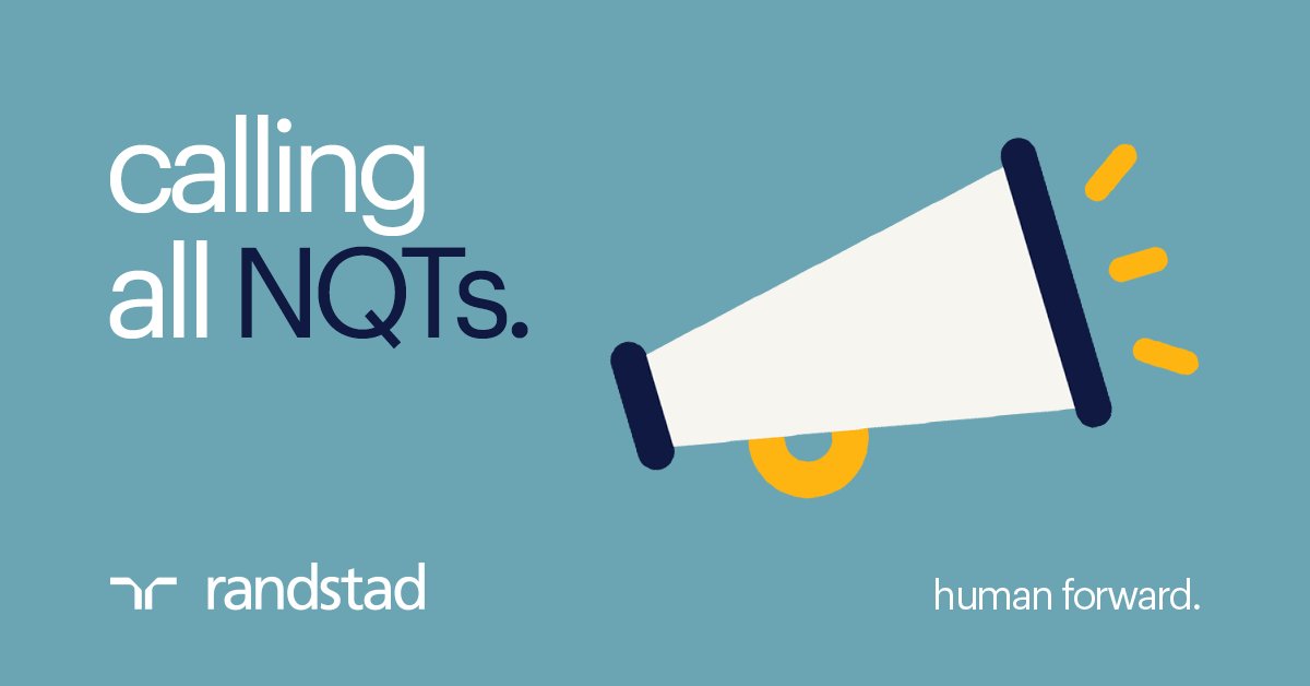 Get a kick start in your teaching journey with the Randstad NQT partnership! We'll help you find suitable schools, support you with applications, prepare you for interviews and more: randstad.co.uk/job-seeker/are… #education #teaching #NQT #newlyqualifiedteacher