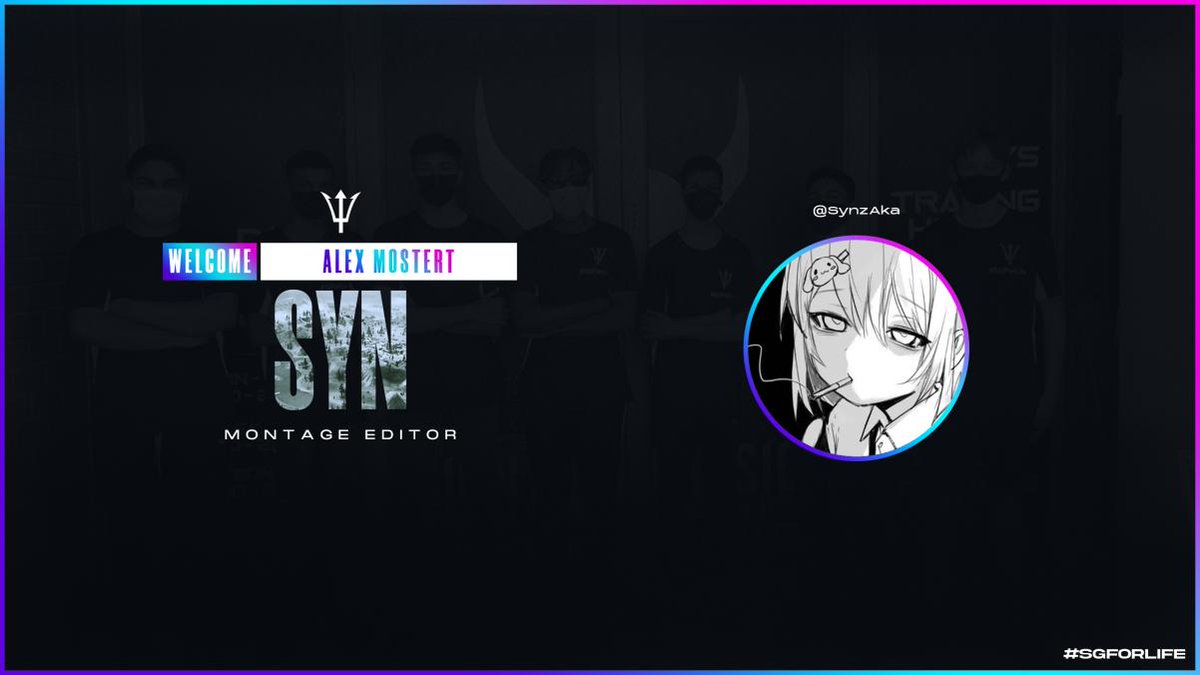 SinGamingInc's tweet photo. Welcome to the Sin Family @SynzAka!! Really happy to have you join us! https://t.co/8QkAXeP57L