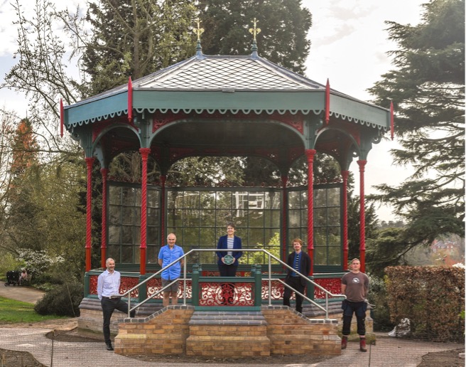 We are delighted to see the restoration of the historic Bandstand at Birmingham Botanical Gardens now complete! 

The Peter Sowerby Bandstand has been brought back to its former 1874 glory, and will charm audiences and visitors for many more years to come 🎵

#HeritageTreasures