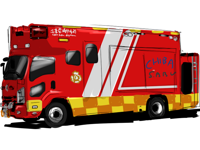 ぴーたん 消防団 ヘリの人 千葉県消防学校のやつの落書き 細部はよくわかりませんん
