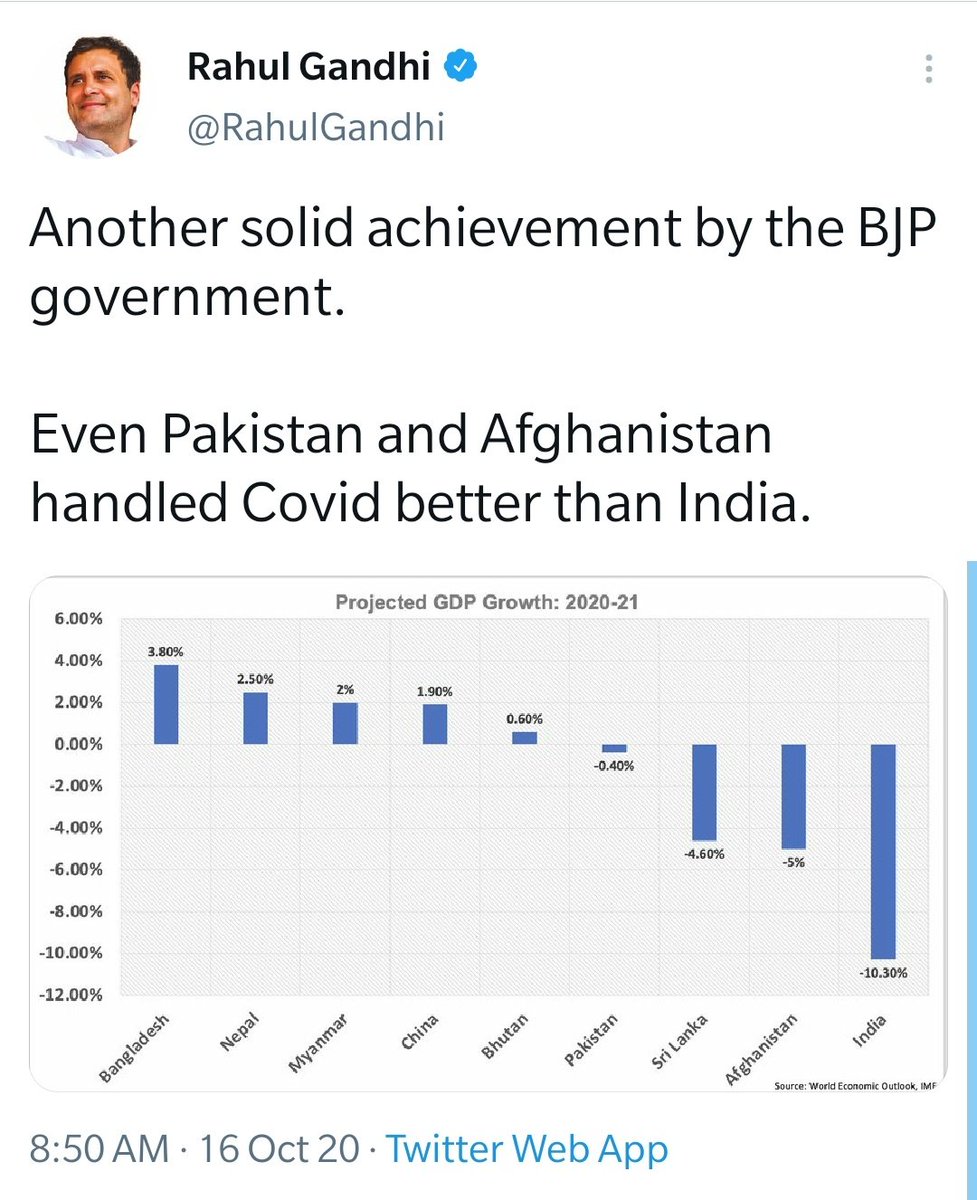 India would have been in a much better position wrt COVID handling with  @RahulGandhi as PM.