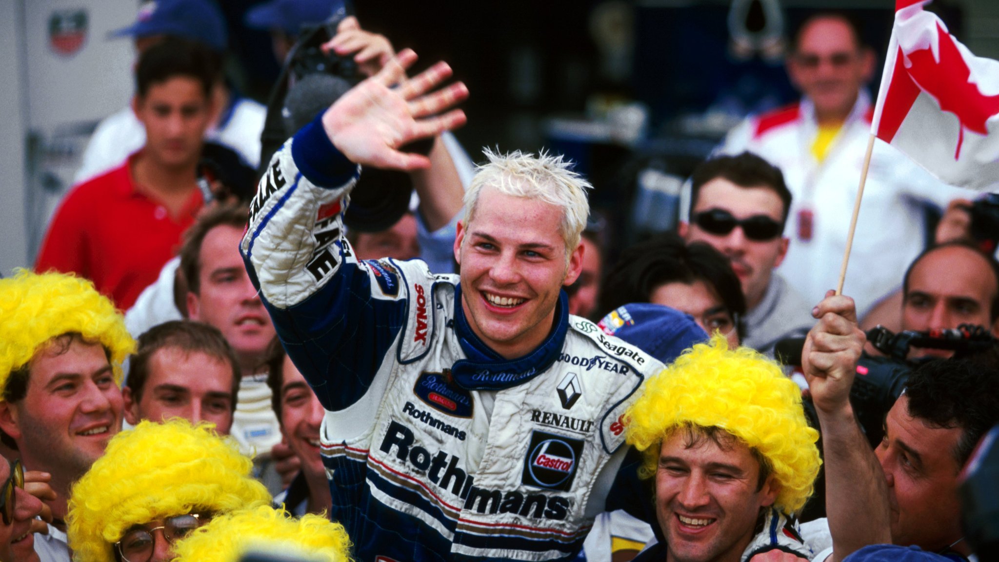 Happy 50th birthday Jacques Villeneuve!    