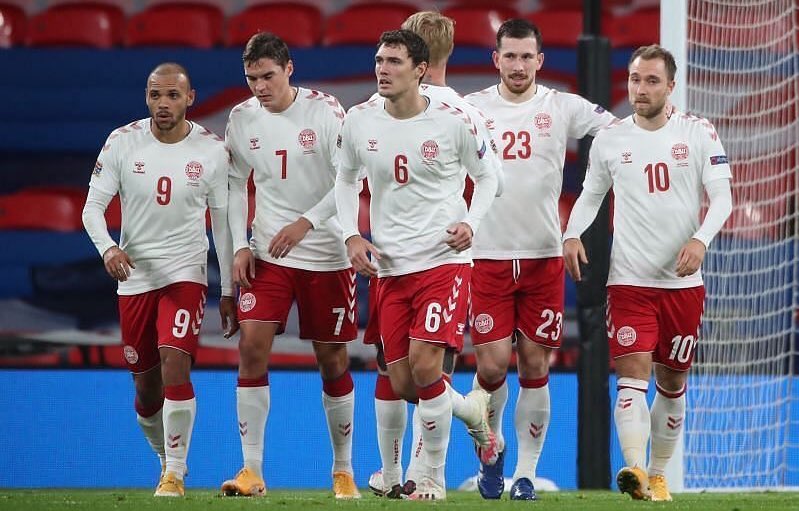 Football denmark team national Denmark (2020)