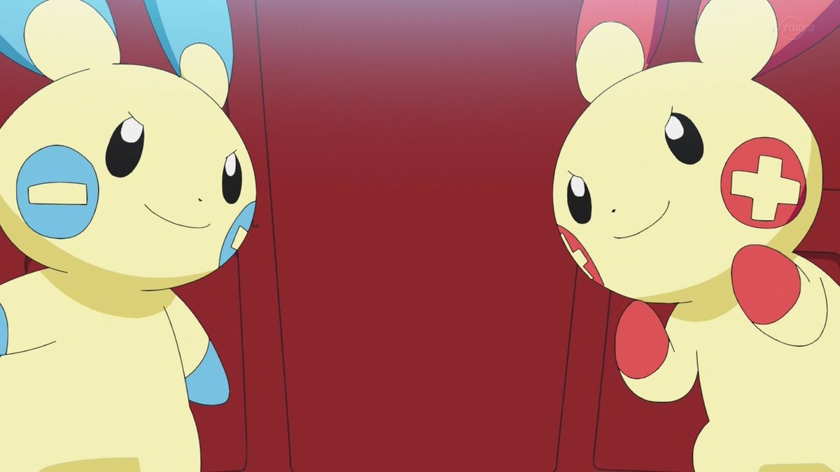 みぶろーし プラスルとマイナンこんな可愛かったんやなって Anipoke アニポケ T Co Vsmrudqwgy Twitter