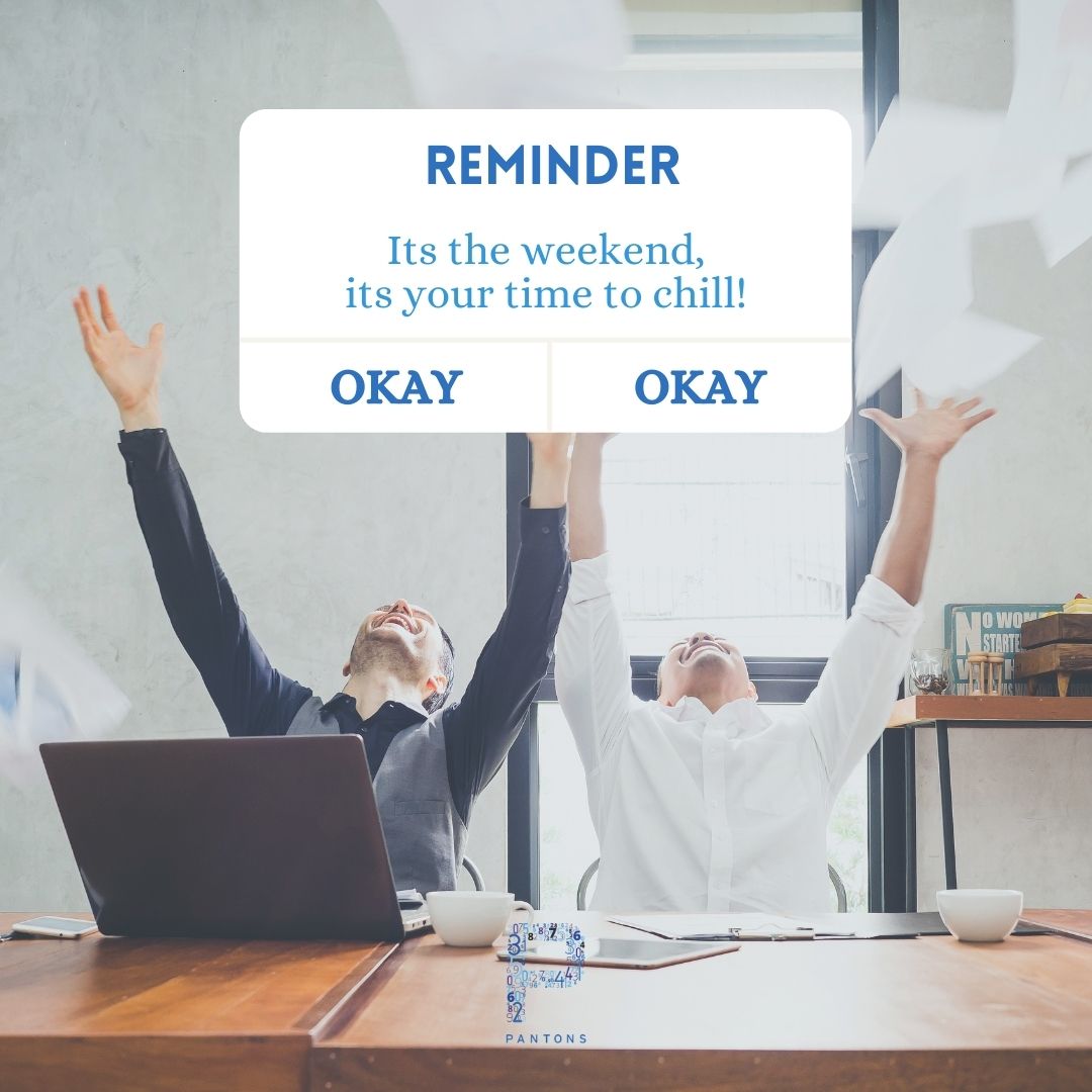 PantonAccounts's tweet photo. Happy Friday! 😍 This is your reminder to sit back and relax! 😇

Give us a call today on 01908 414105 or email us on info@pantons.net if you have any quires or questions. 🙈

#relaxation #FridayFeeling https://t.co/ZyPf1fvjWq