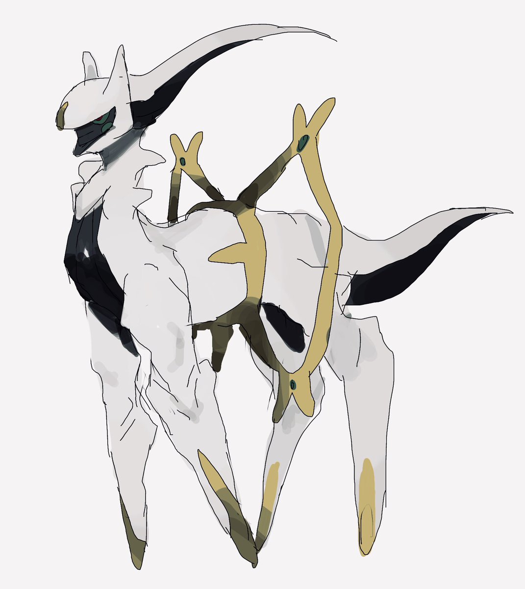 アルセウス Poるぺのイラスト