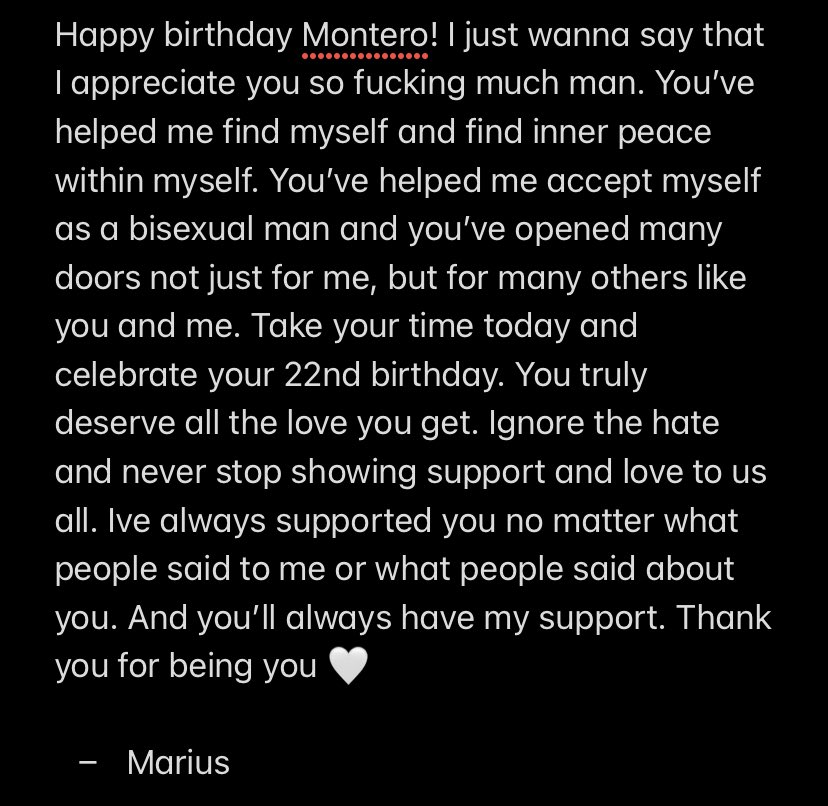 StrawHatMarius's tweet photo. .@LilNasX Thank you for being you 🤍

#HappyBirthdayLilNasX https://t.co/rjenbB2iuE