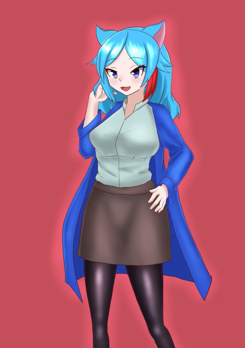 よその子健全絵
かに姉(@Kani_BC_12)のとこのシャルロットさん 