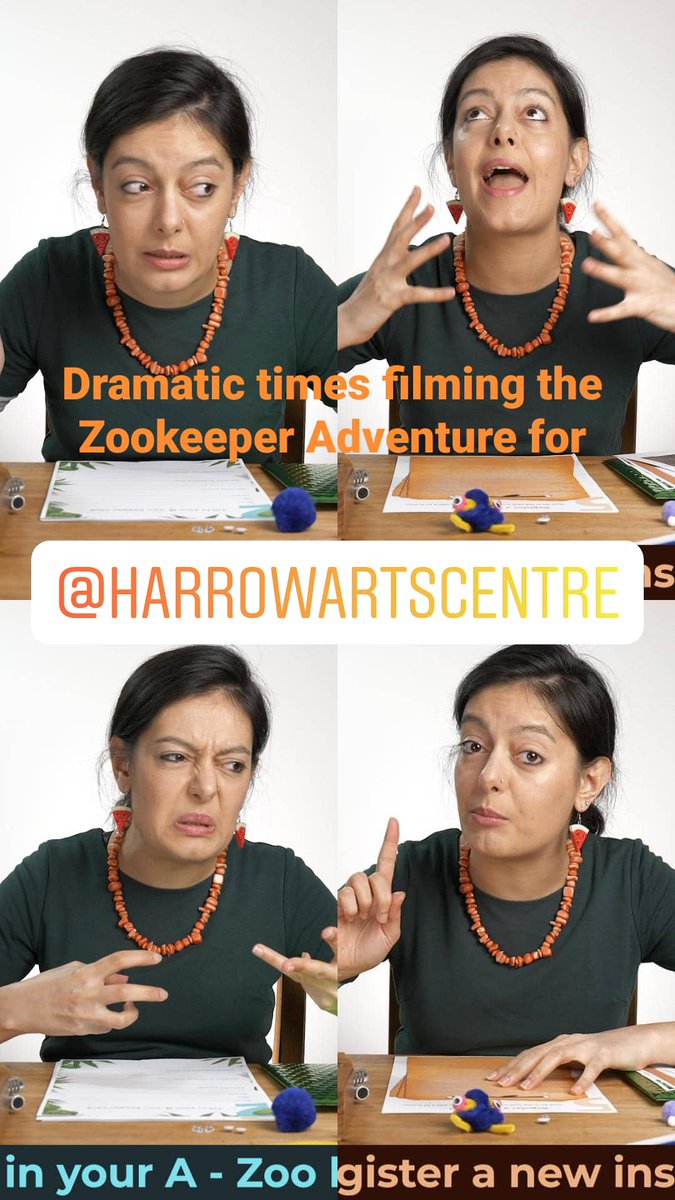 lailanadia's tweet photo. Last chance to order my Zookeeper Adventure pack from @HarrowArts, perfect for 6-8 yr old creatives on #EasterHolidays! You get: writing &amp; craft materials, a lively educational film, an online workshop &amp; published in a book! #paywhatyoucan https://t.co/iiwQ0llPkW https://t.co/kUrlom02As