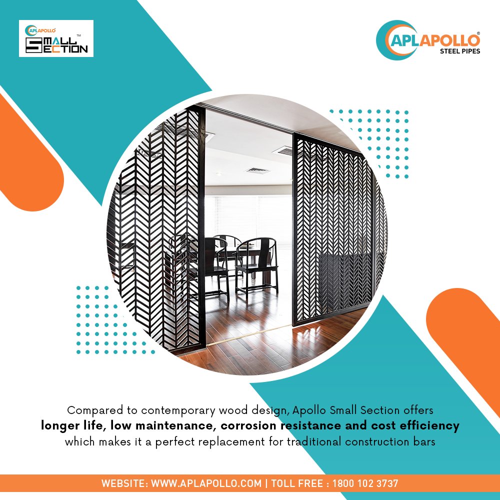 aplapollo_tubes's tweet photo. Apollo Small Section is a unique range of products that is used in furniture, railings, grills and gates to enhance their aesthetics and strength.
#APLApollo #ApolloSmallSection #StructuralSteel https://t.co/Ym9ZhsCRiv