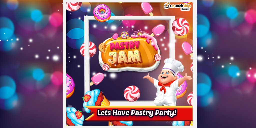 launchships's tweet photo. Who wants to jam with pastry? The party is about to begin. Sweeten your weekend by joining now!
#Android: https://t.co/PfrG5wbNUG
#iOS: https://t.co/KFPOnFY9o4
#Pastryjam #cookies #match3game #puzzles #pastries #candyjourney #mobilegames #launchshipstudios #puzzlegames https://t.co/f5TVO4Sj03