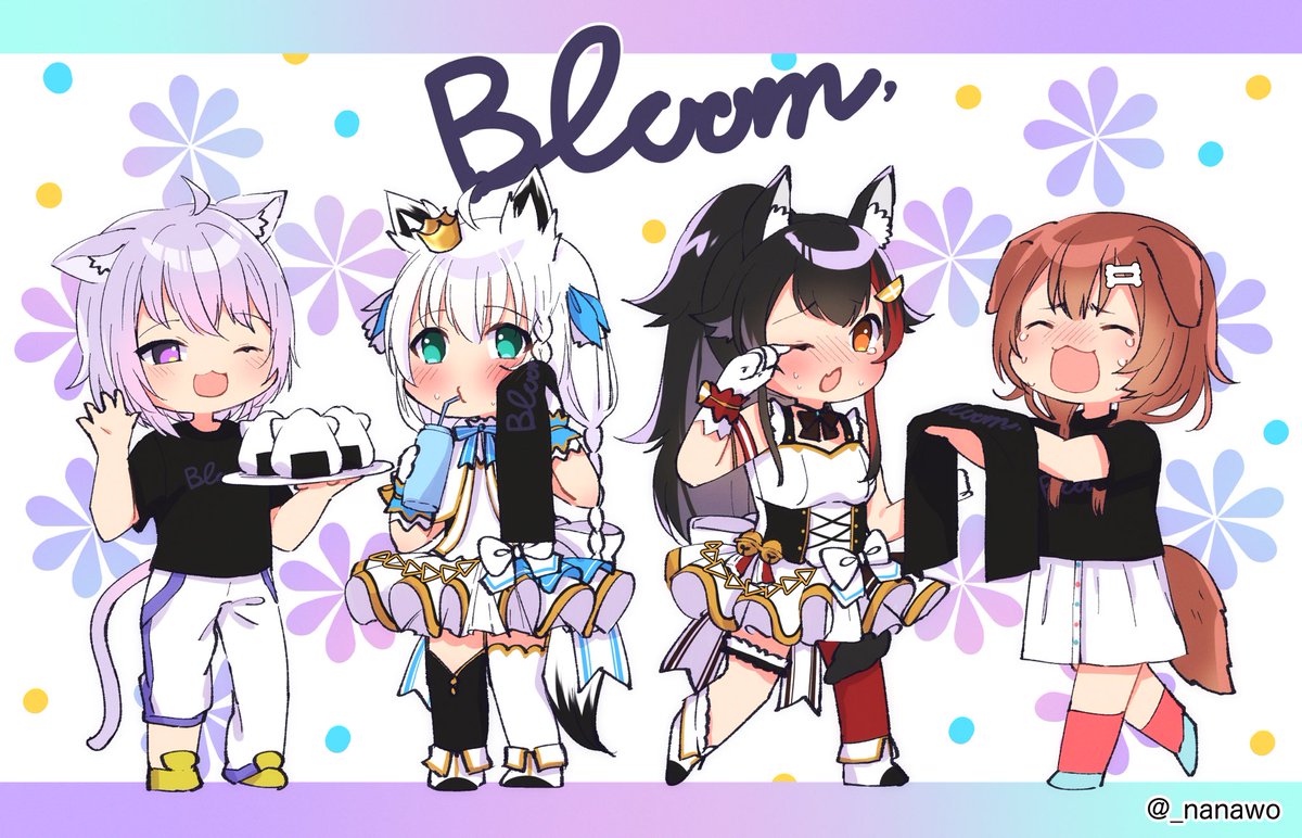 Sdイラストで 可愛さ を届けたいイラストレーター です 4月になったのでフ 七魚 南2日目 ま03bのイラスト
