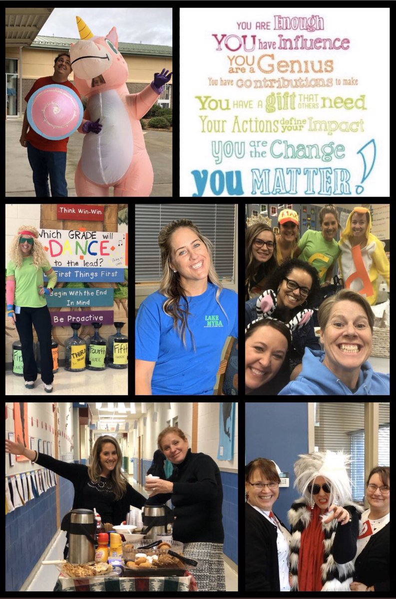 A BIG shout out goes to our AP @MicheleBethelAP during Assistant Principal Week for being...YOU!! You are missed and truly appreciated @lakemyra! #servantleader #LakeFamStrong💚🦦💙